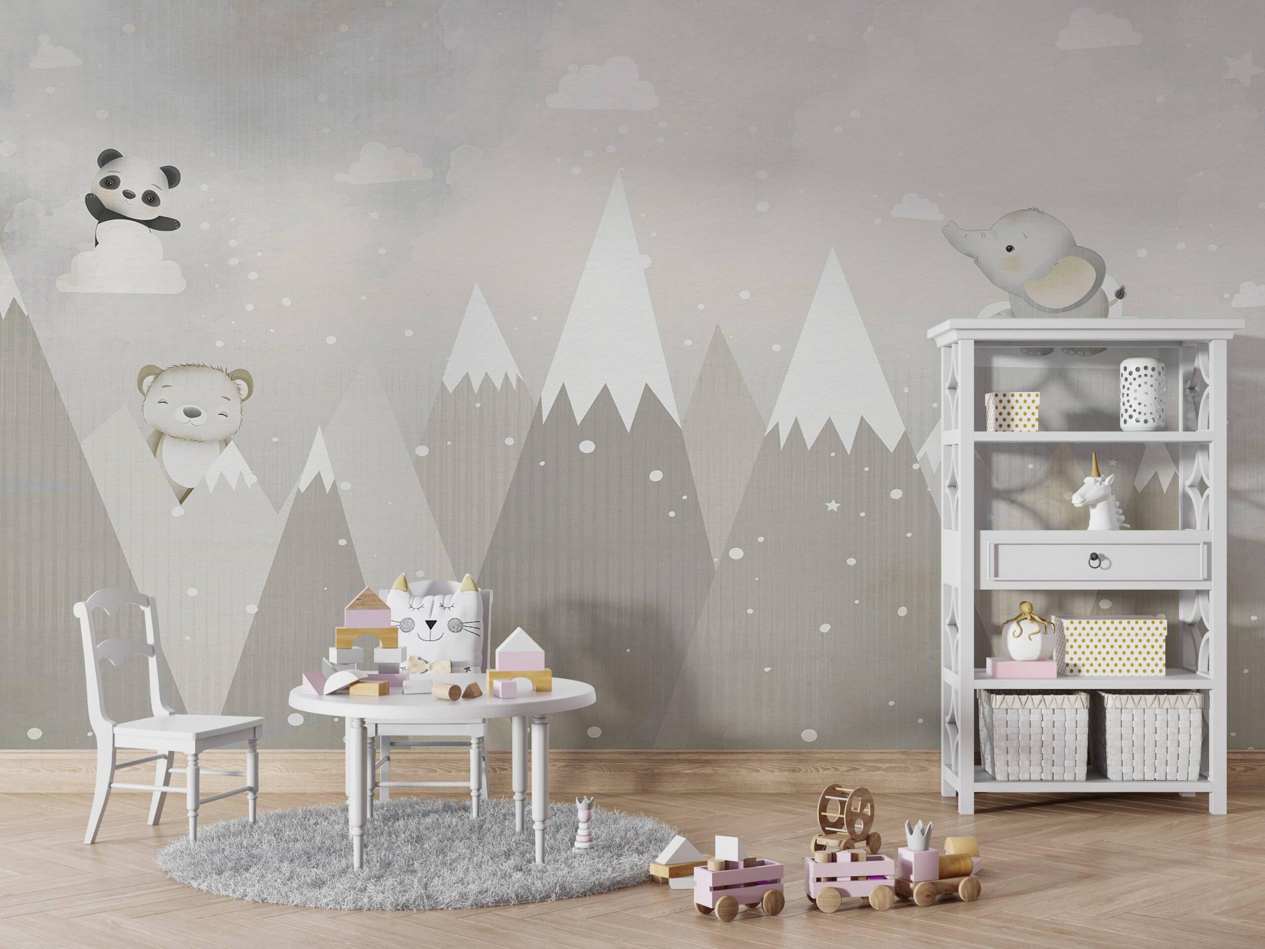 Фотообои флизелиновые Styleo Print-walls Путешествие с пандой 0447 350х270 см (Pw-0447/3)