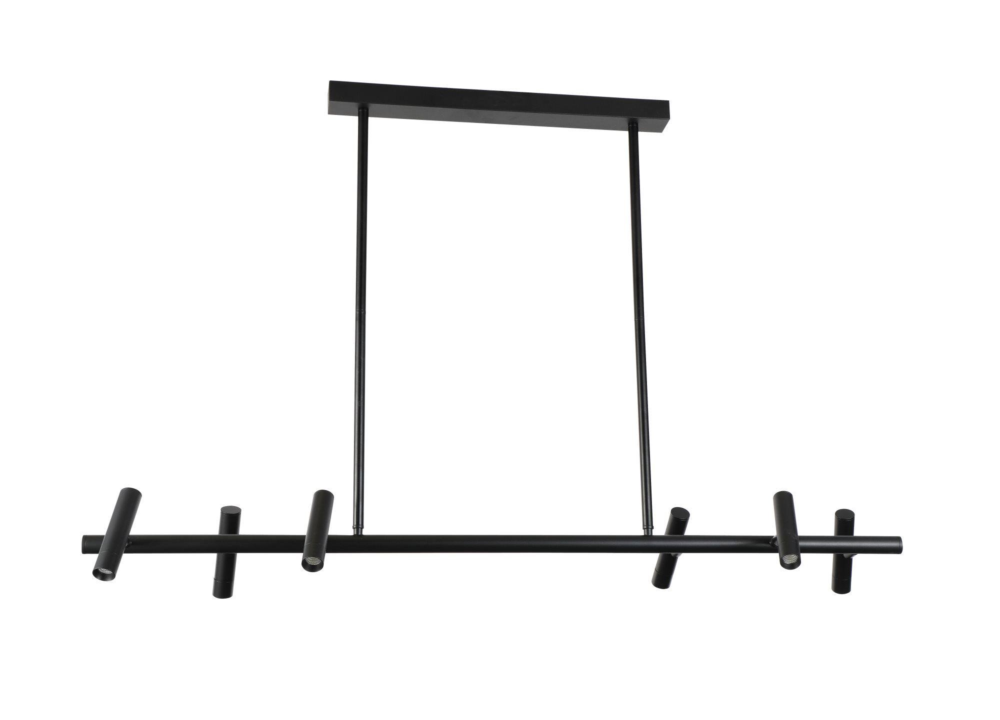 Светильник потолочный светодиодный Valeso G 2917/6 30W Черный (000045637)