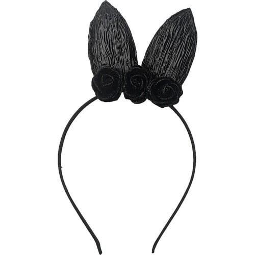 Ушки Зайчик мини SETA Decor 18-70BLK Ушки Зайчик мини SETA Decor 18-70BLK