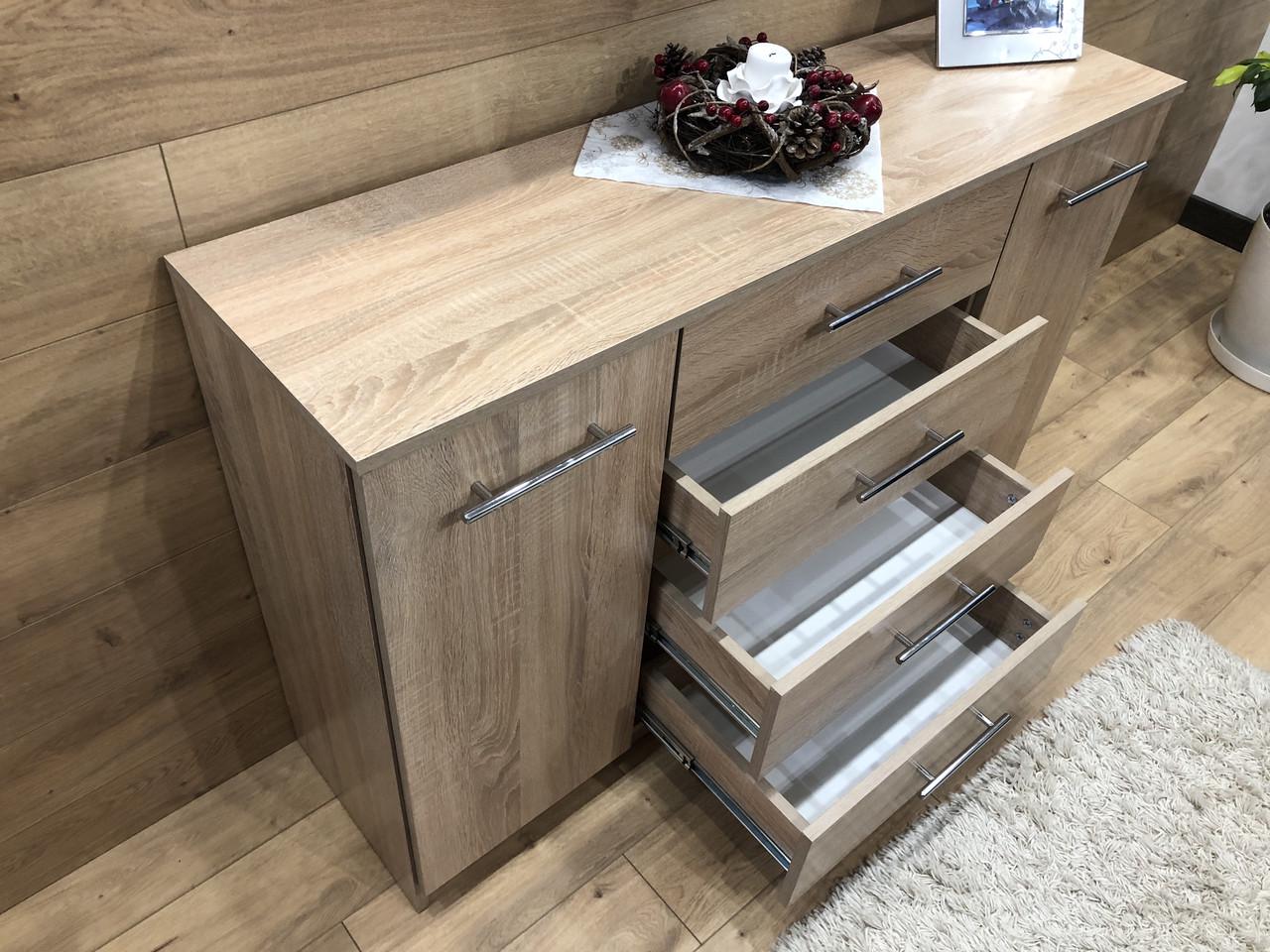Комод Standart 4х2 1250х810х350 мм Дуб сонома світлий - фото 8