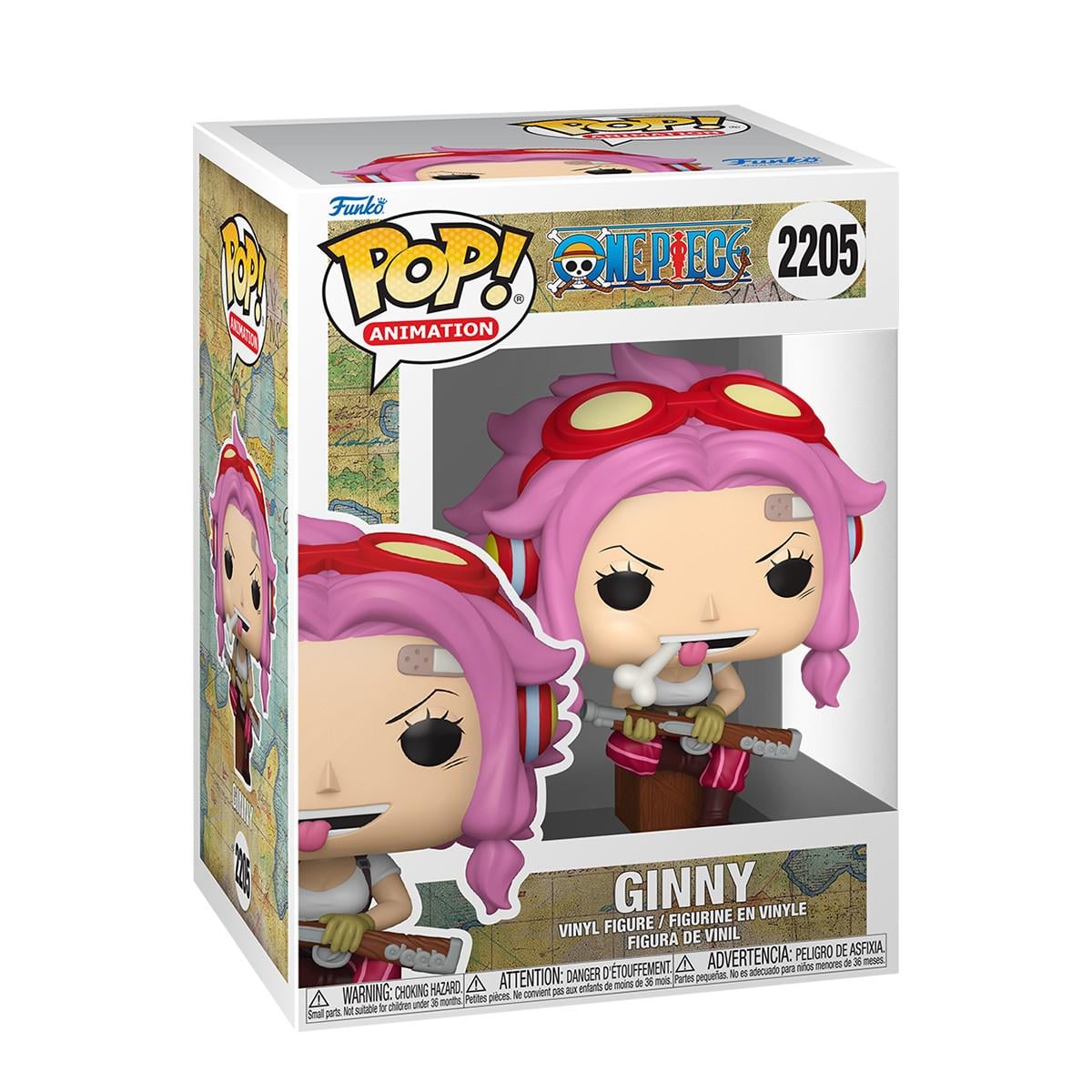 Детская игровая фигурка Funko POP коллекционная аниме One Piece Джинни-Jinny стильный декор (1206472627)