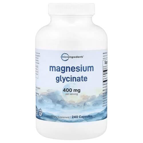 Магний Micro Ingredients Magnesium Glycinate 240 капс. (MII-16785)
