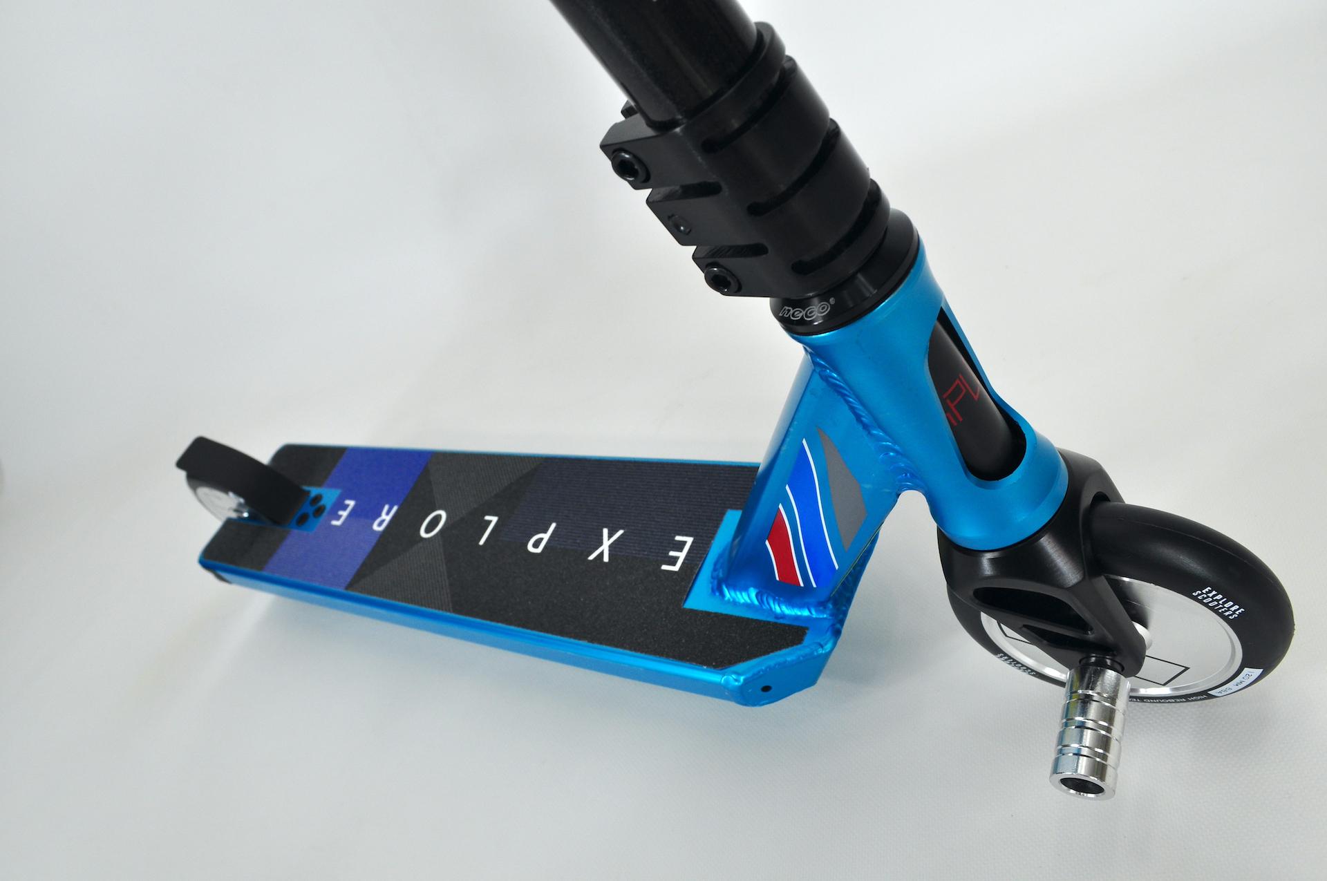 Самокат трюковий Explore Aston HIC + пеги Блакитний - фото 8 Самокат трюковий Explore Aston HIC + пеги Блакитний - фото 8