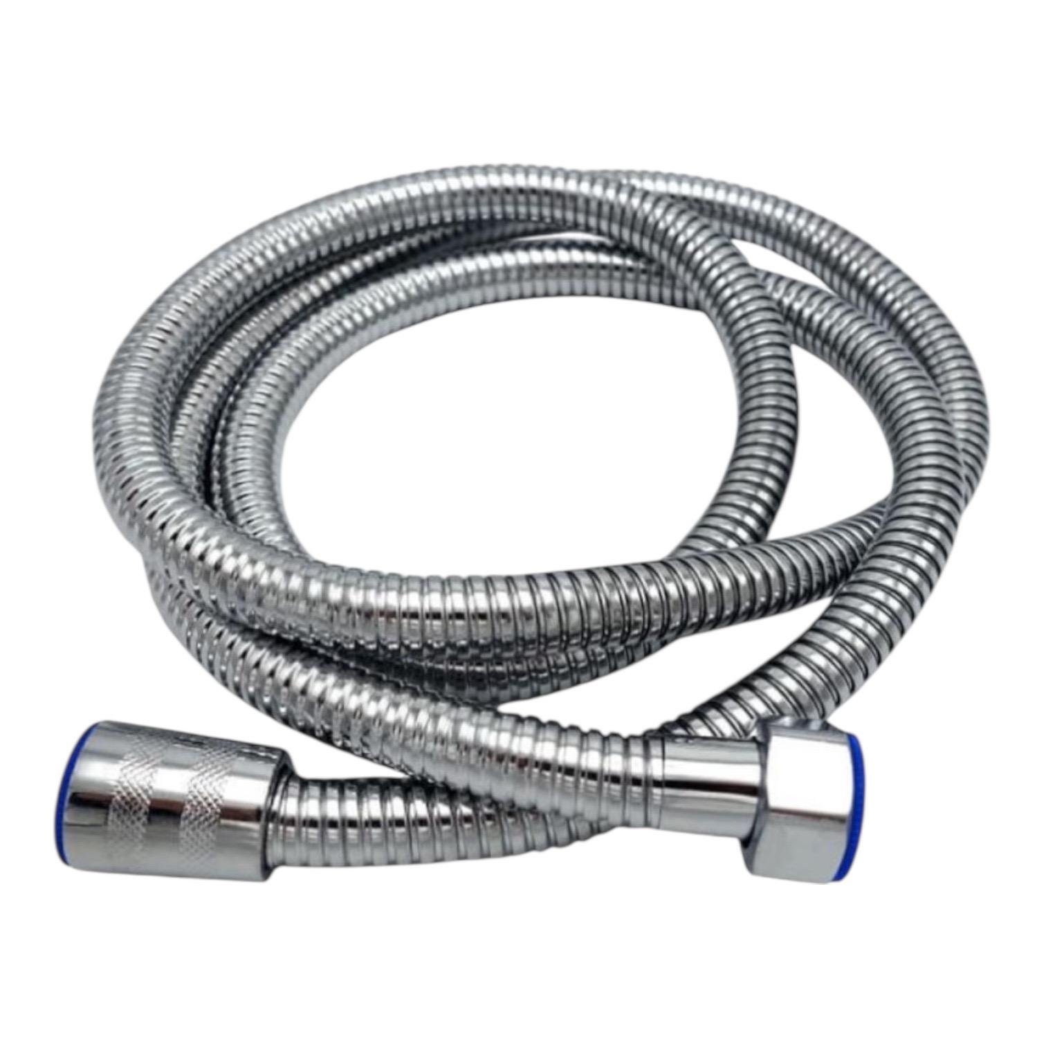 Шланг для душа MILLZ P-004 усиленный 150 см Хром (00-00009098) Шланг для душа MILLZ P-004 усиленный 150 см Хром (00-00009098)