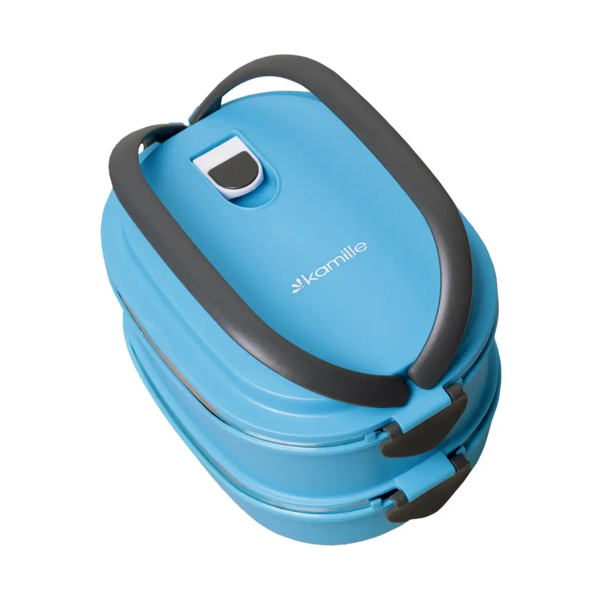 Ланч бокс двойной Kamille 1800 мл Голубой (KM-2109)