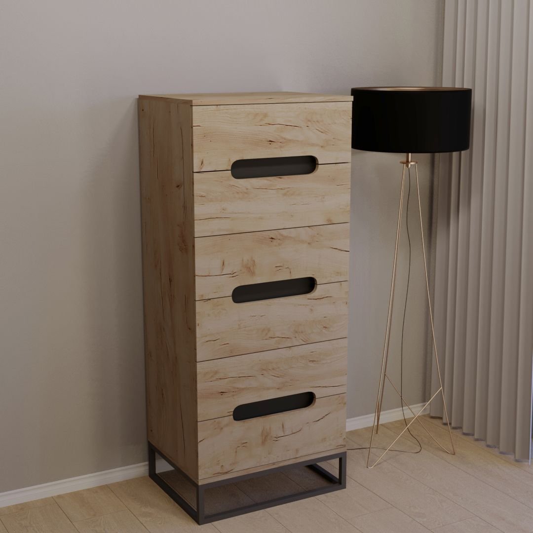 Комод Тиса Мебель 425 Дуб Тахо (9004030) Комод Тиса Мебель 425 Дуб Тахо (9004030)