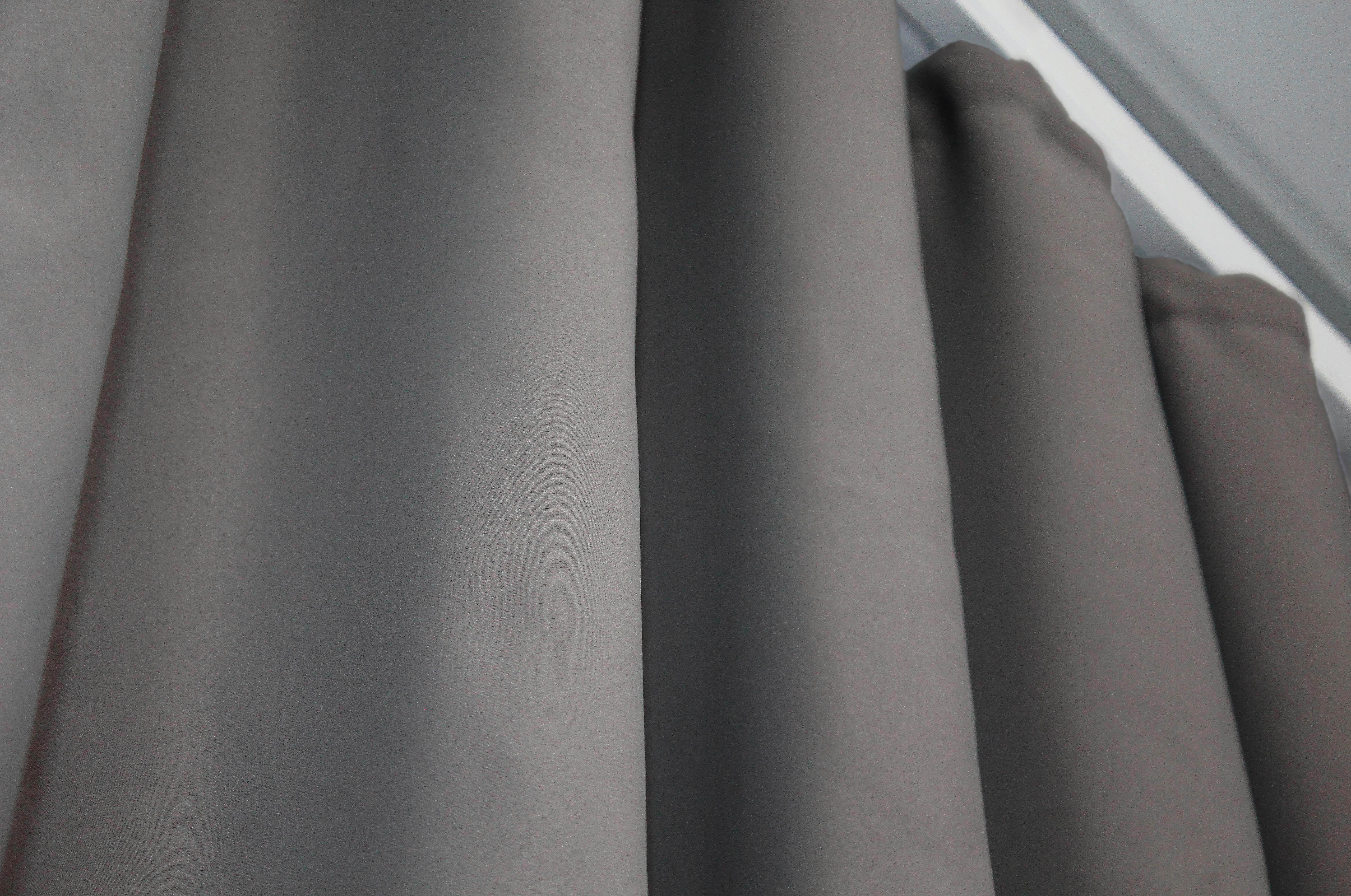 Комплект штор VR-Textil Fusion Dimout № 832ш 100х270 см 2 шт. Сірий (31-237) - фото 6 Комплект штор VR-Textil Fusion Dimout № 832ш 100х270 см 2 шт. Сірий (31-237) - фото 6