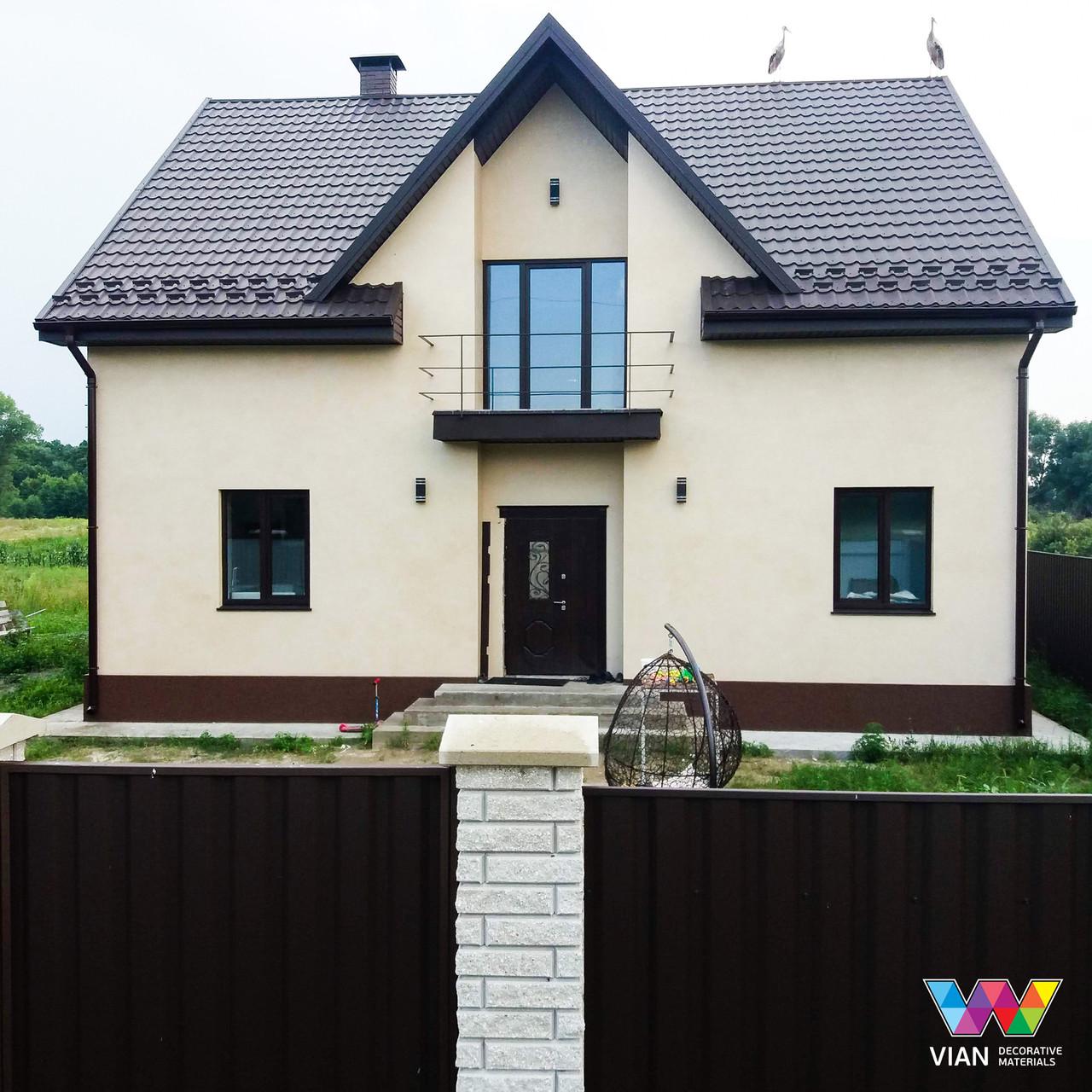 Декоративная штукатурка Vian Антик Фасад К крупная матовая 1 кг - фото 3 Декоративная штукатурка Vian Антик Фасад К крупная матовая 1 кг - фото 3