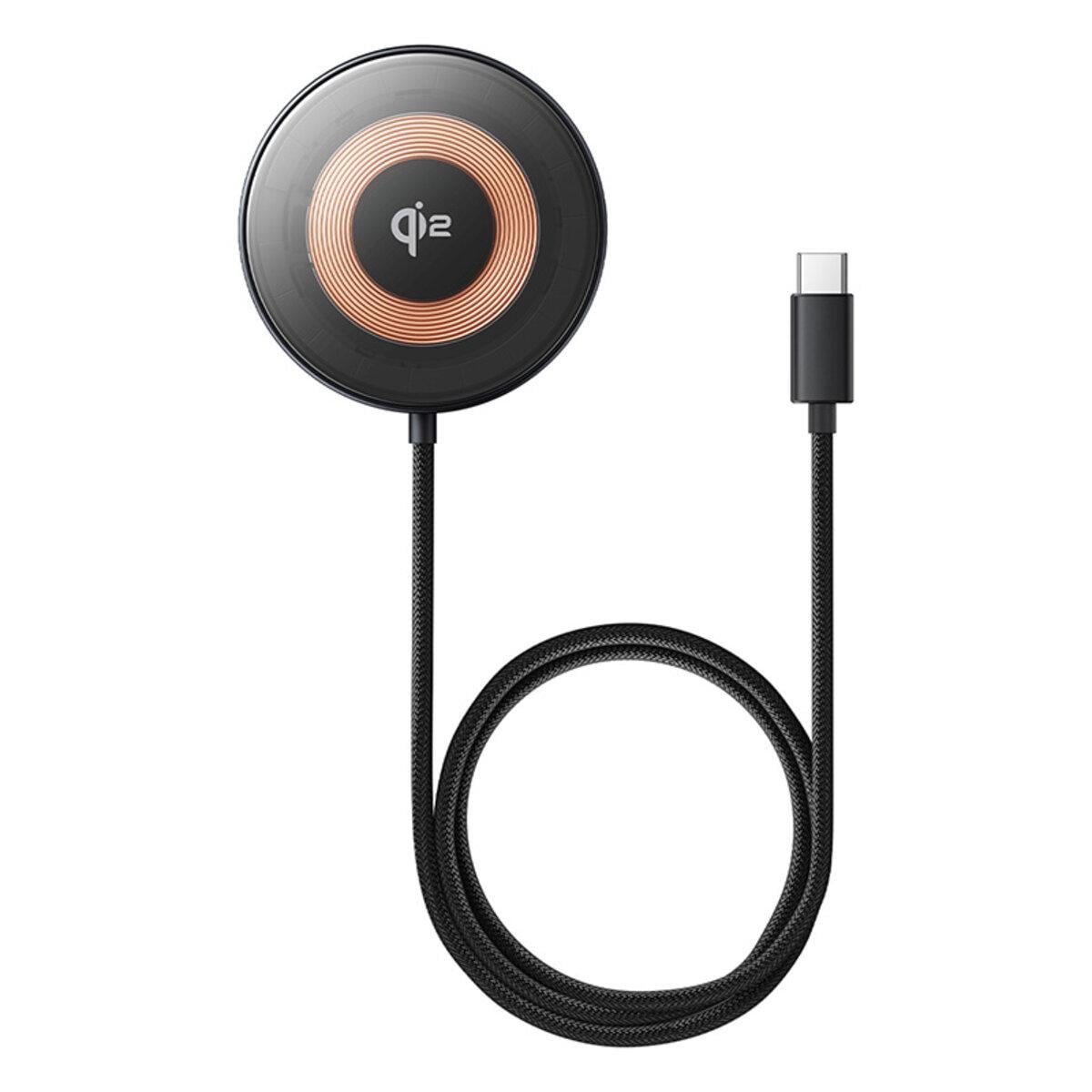 Зарядное устройство беспроводное BASEUS Simple Mini4 Magnetic Wireless Charging Stand Qi2 15W Universal Explorer Edition Black (P10273300121-01)