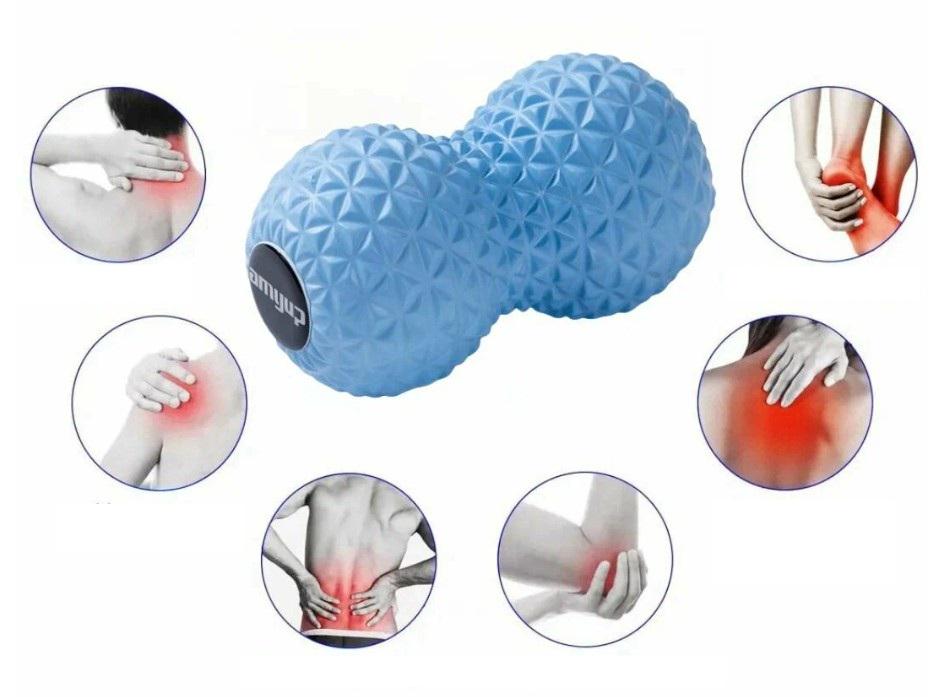 Масажний м'яч для спини та тіла з ребристою поверхнею МФР ролик 9x17 см (29284070) - фото 4 Масажний м'яч для спини та тіла з ребристою поверхнею МФР ролик 9x17 см (29284070) - фото 4