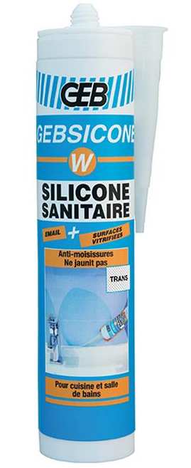 Герметик силиконовый GEB с фунгицидом W прозрачный 310 мл (AKD50304) Герметик силиконовый GEB с фунгицидом W прозрачный 310 мл (AKD50304)