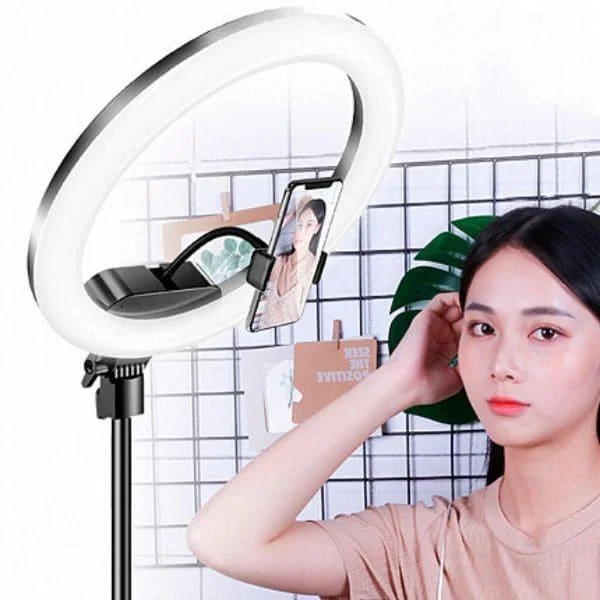 Кольцевая лампа на штативе с пультом 33 см (1282321528) - фото 7 Кольцевая лампа на штативе с пультом 33 см (1282321528) - фото 7