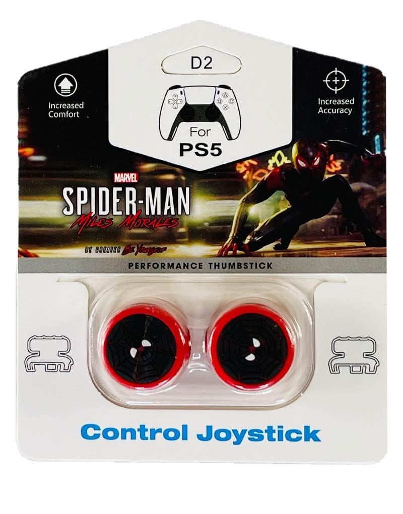 Силиконовые накладки на стики Spider-Man Kontrolfreek Thumbstick 2 шт. для геймпада DualSense консоли Sony PS5/PS5 Digital Edition и DualShock Sony PS4 PRO/PS4 Slim/PS4 Fat - фото 2