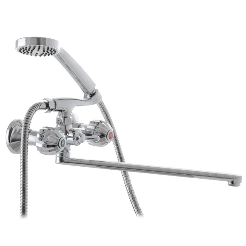 Смеситель для ванны Champion Апельсин 143 из латуни Стальной (CH0123) Смеситель для ванны Champion Апельсин 143 из латуни Стальной (CH0123)