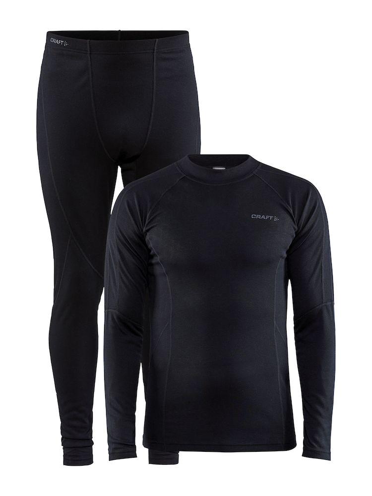 Мужской комплект термобелья CRAFT Core Warm Baselayer Set 1909709-999000 XXL Black