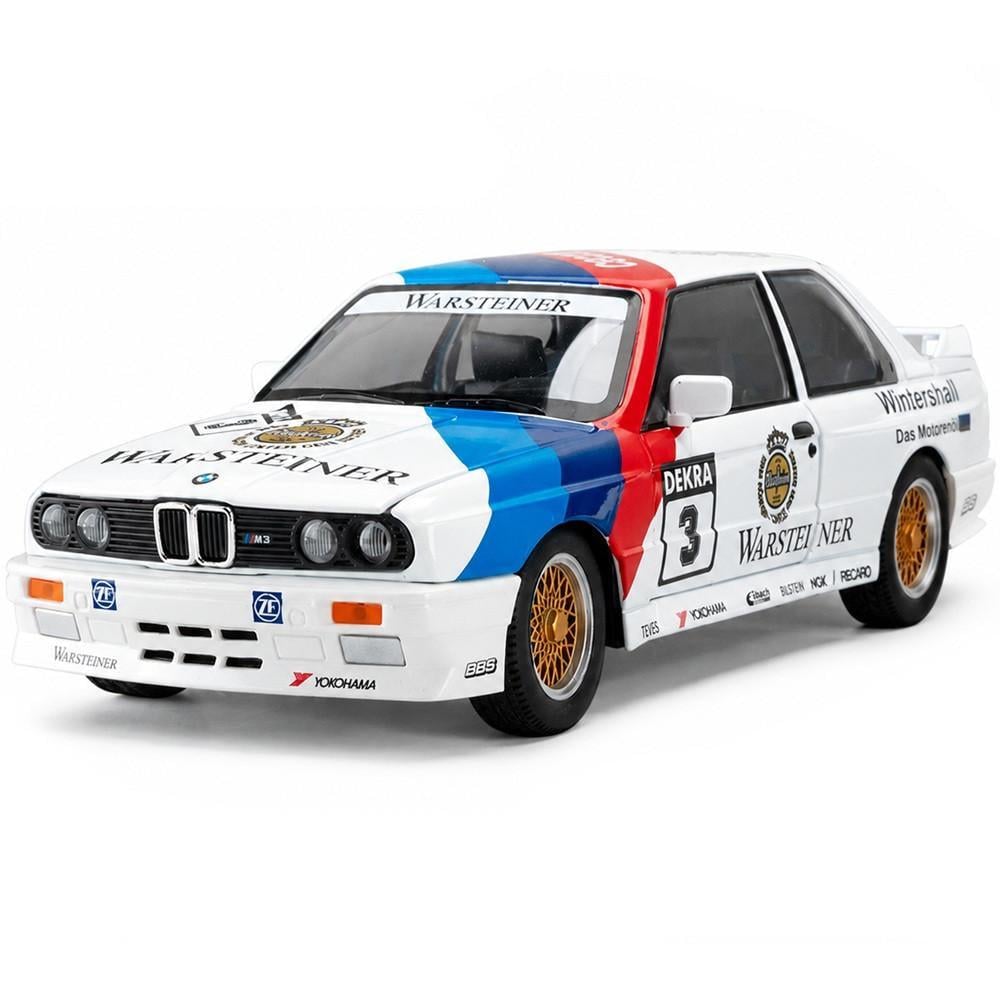 Машинка коллекционная металлическая BMW M3 E30 1:24 металлическая со светом/звуком и инерционным механизмом/дверь открывается (3092620112)