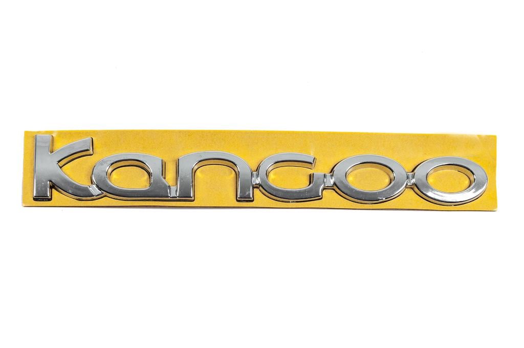 Надпись Kangoo 8200694685 Davs Auto для Renault Kangoo 2008-2020 гг. abs-пластик Хром