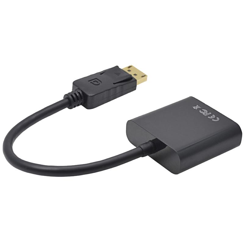 Переходник 4Sport DisplayPort VGA 0,2 м Black (WAZ-HD5-B) - фото 2