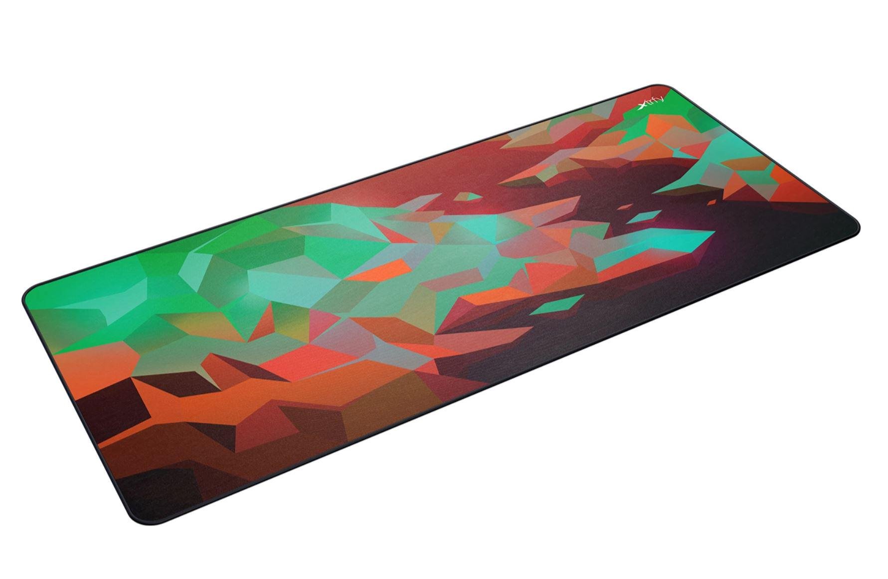 Ігрова поверхня Cherry Xtrfy GP5 Litus Red 920х400х4 мм з прогумованою основою Червоний (GP5-XL-LITUS-RED)