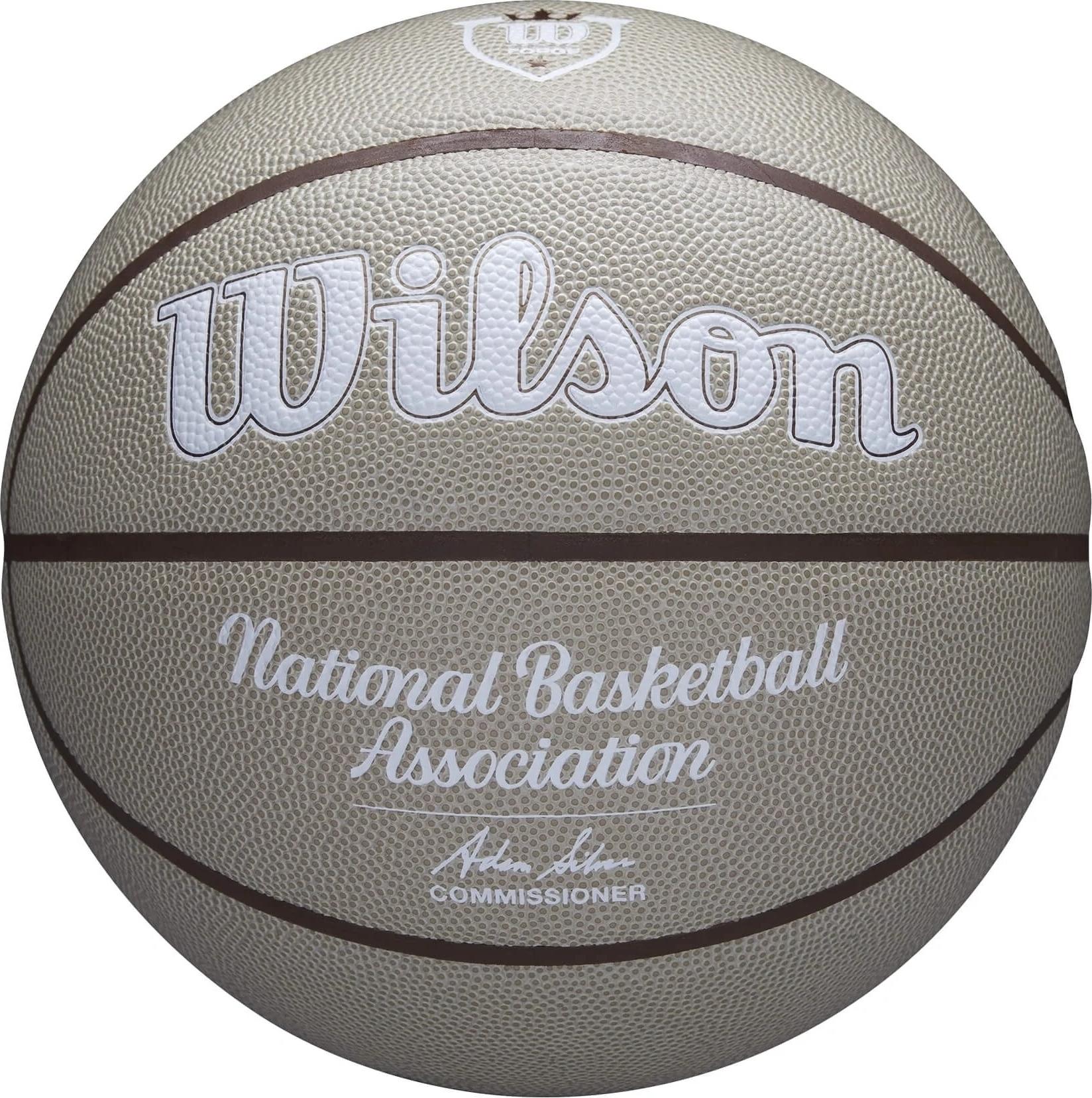 Баскетбольний м'яч Wilson NBA FORGE PLUS HERITAGE р. 7 Бежевий (WZ2008801XB7) Баскетбольний м'яч Wilson NBA FORGE PLUS HERITAGE р. 7 Бежевий (WZ2008801XB7)