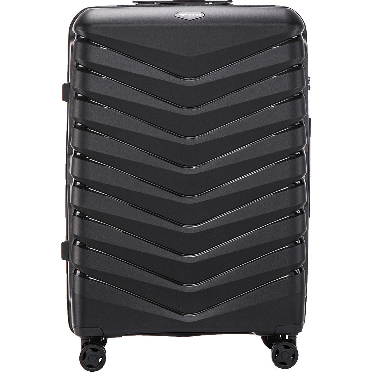 Чемодан полипропиленовый Wings PHX01 большой Черный (Wp00542) - фото 2 Чемодан полипропиленовый Wings PHX01 большой Черный (Wp00542) - фото 2
