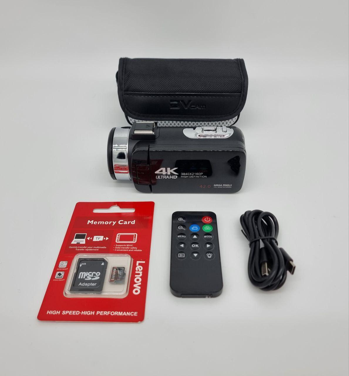 Відеокамера DVC 4К/48Mp + SD 64gb/HDV-514K Plus Black - фото 3 Відеокамера DVC 4К/48Mp + SD 64gb/HDV-514K Plus Black - фото 3