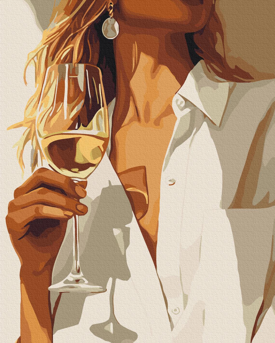 Картина по номерам Brushme Шарм в деталях 40x50 см (BS54249)