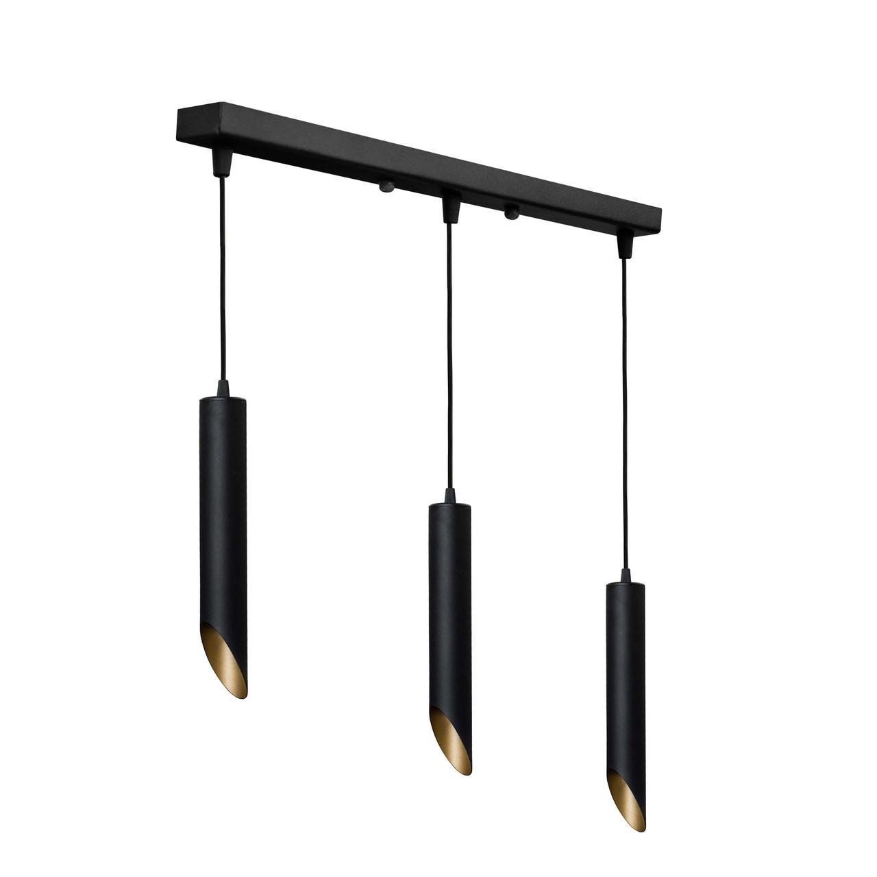 Подвесной светильник MSK ELECTRIC Slice NL 3722-3 на три плафона в виде трубок (615642)