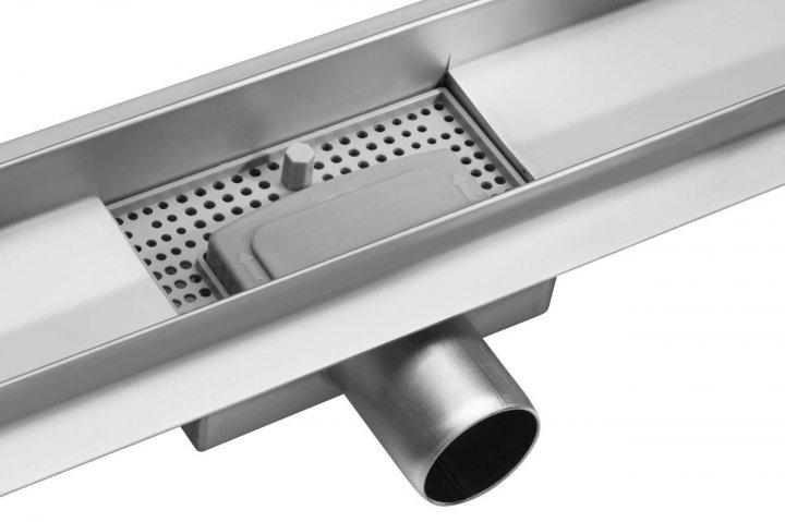 Трап для душа линейный Fala Madeira из нержавеющей стали под плитку 90 см (FMT90) - фото 3 Трап для душа линейный Fala Madeira из нержавеющей стали под плитку 90 см (FMT90) - фото 3