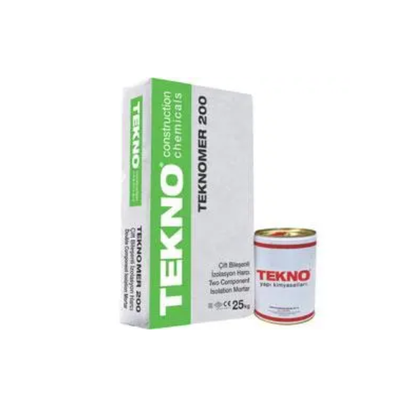 Гидроизоляция полимерцементная Tekno Teknomer 200 Crystallize 25 кг Серый (2014387380)