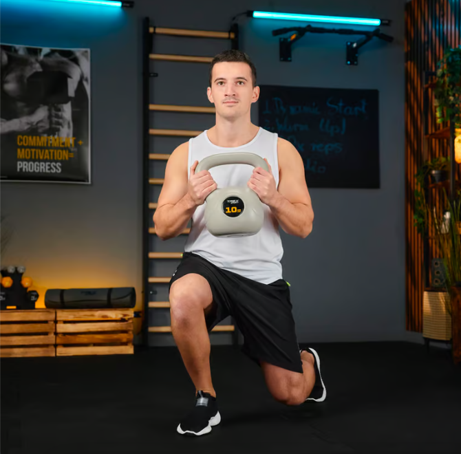 Гиря вінілова TREX Sport TX-010CKB 10 кг Сірий (4611) - фото 10 Гиря вінілова TREX Sport TX-010CKB 10 кг Сірий (4611) - фото 10