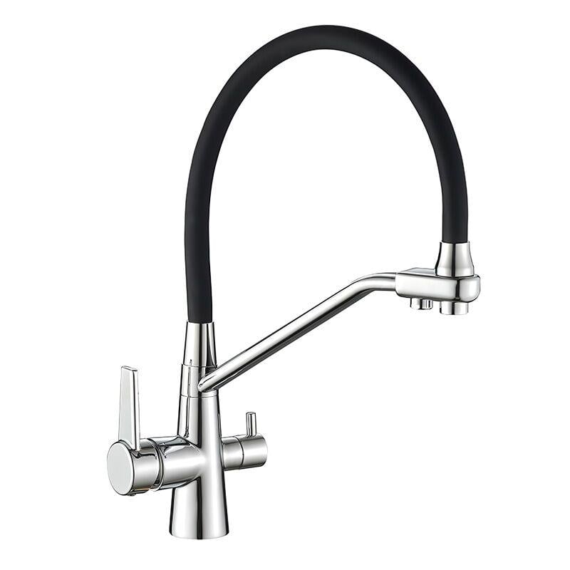 Змішувач кухонний MIXXUS PREMIUM VELIS 021 REFLECTOR Black (MI5928)