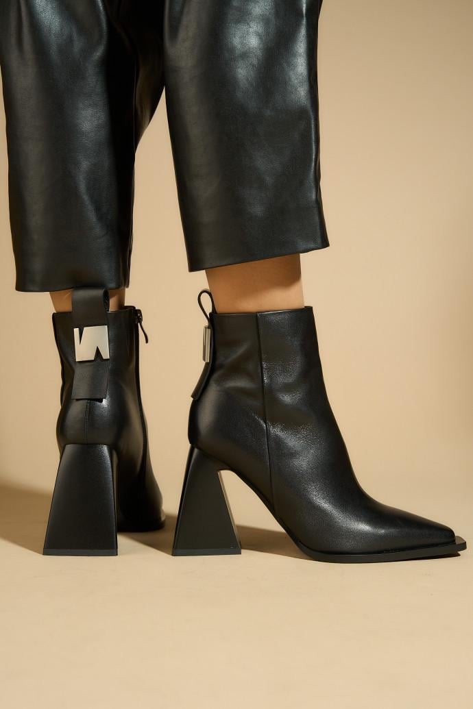 Ботильйони жіночі Fabio Monelli р. 37 Чорний (180659)