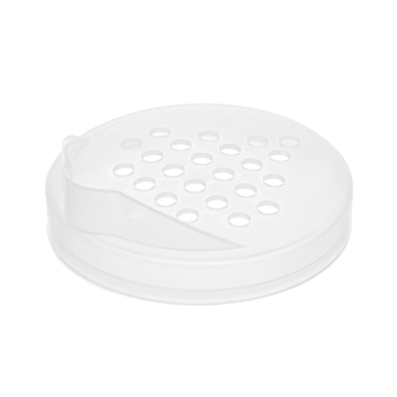 Крышка-дёршлаг полиэтиленовая на банку для сливания рассола