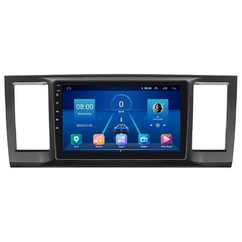 Автомагнитола штатная Lesko для Volkswagen Caravelle T6 2015-2020 9" 4/32Gb 4G Wi-Fi GPS Top MOB