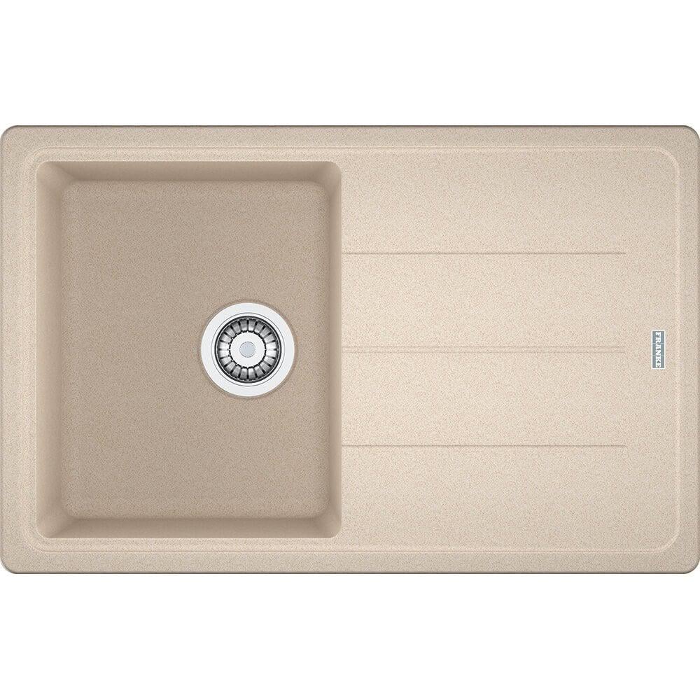 Мойка кухонная Franke 114.0258.039 гранитная прямоугольная 780x500 мм Бежевый (212553)