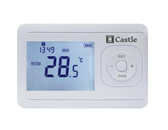Терморегулятор для котла Castle АС8048G программируемый проводной (1100) Терморегулятор для котла Castle АС8048G программируемый проводной (1100)