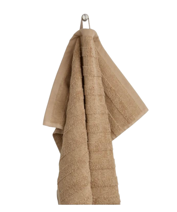 Рушник бавовняний 50x90 см Пісочний (f508dc8f) - фото 1 Рушник бавовняний 50x90 см Пісочний (f508dc8f) - фото 1