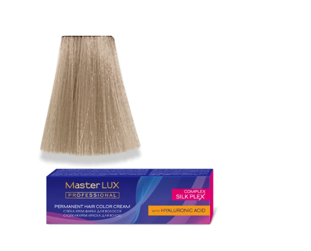 Крем-краска для волос стойкая Master LUX 10.1 Яркий 60 мл Пепельный блонд Крем-краска для волос стойкая Master LUX 10.1 Яркий 60 мл Пепельный блонд