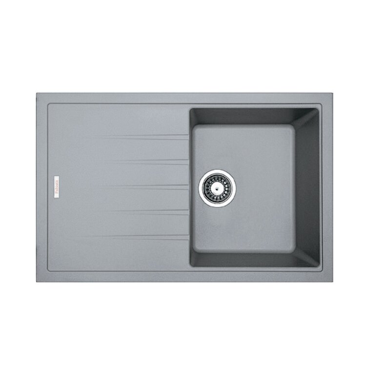 Мойка для кухни Classic 78x50 см Grey Metallic