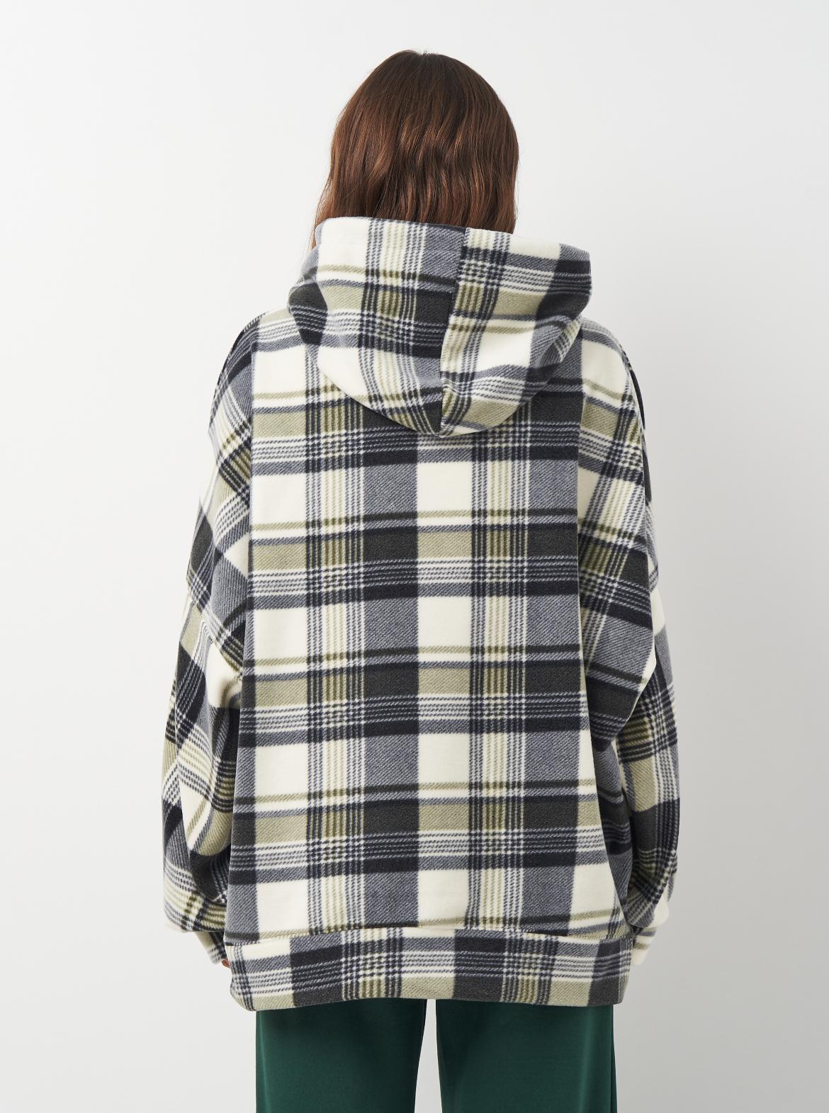 Толстовка на флисе Купер женская р. 56 Хаки (2119329501) - фото 2 Толстовка на флисе Купер женская р. 56 Хаки (2119329501) - фото 2