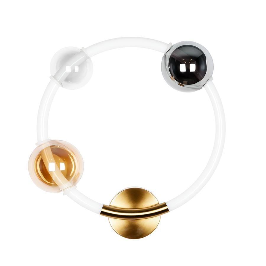 Светильник настенный светодиодный Levistella 788W39344 AB/CL/AM/SM Бронза