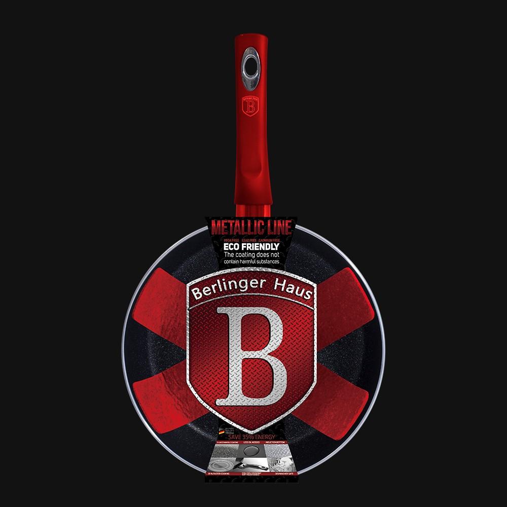 Пательня-фліп з антипригарним покриттям 26 см Червоно-чорний (11325988) - фото 5 Пательня-фліп з антипригарним покриттям 26 см Червоно-чорний (11325988) - фото 5