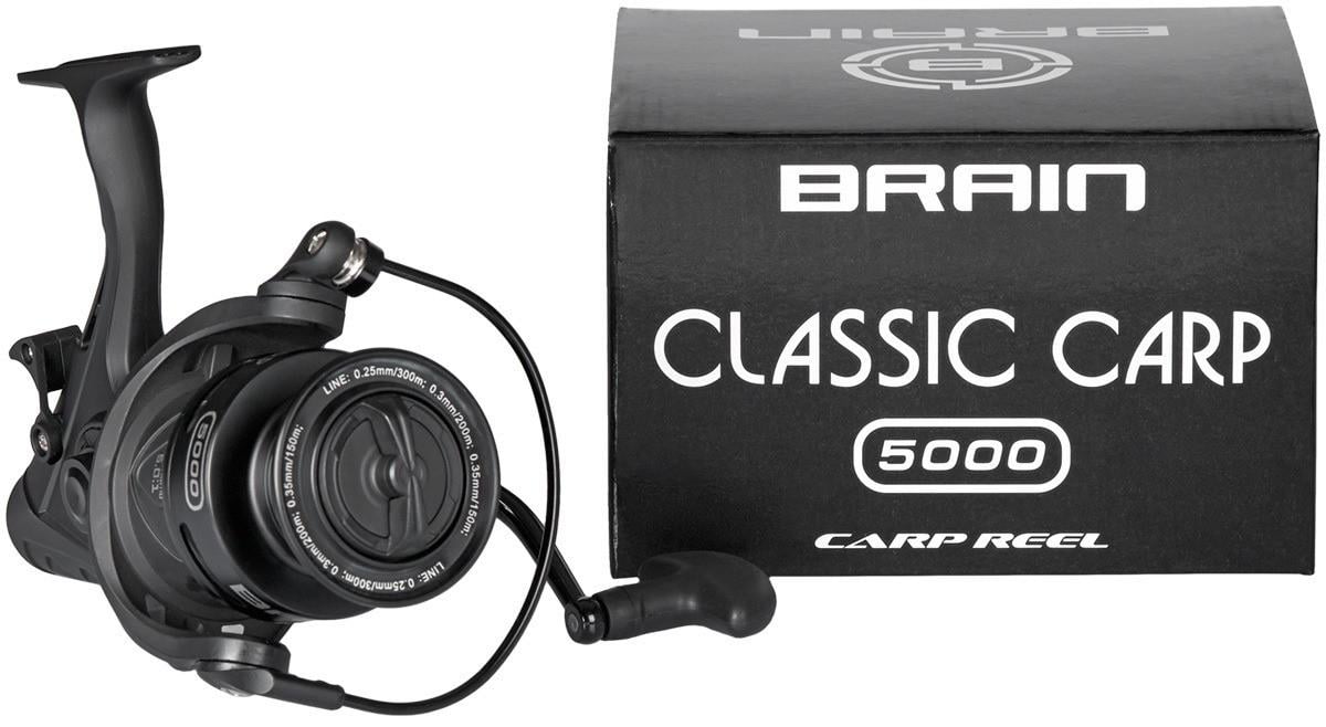 Катушка Brain Classic Carp Baitrunner 5000 4+1BB (2019643435) - фото 4