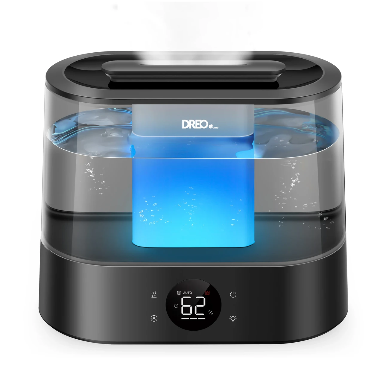 Увлажнитель воздуха умный Dreo 4 л 250 мл/ч 3 уровня увлажнения Черный