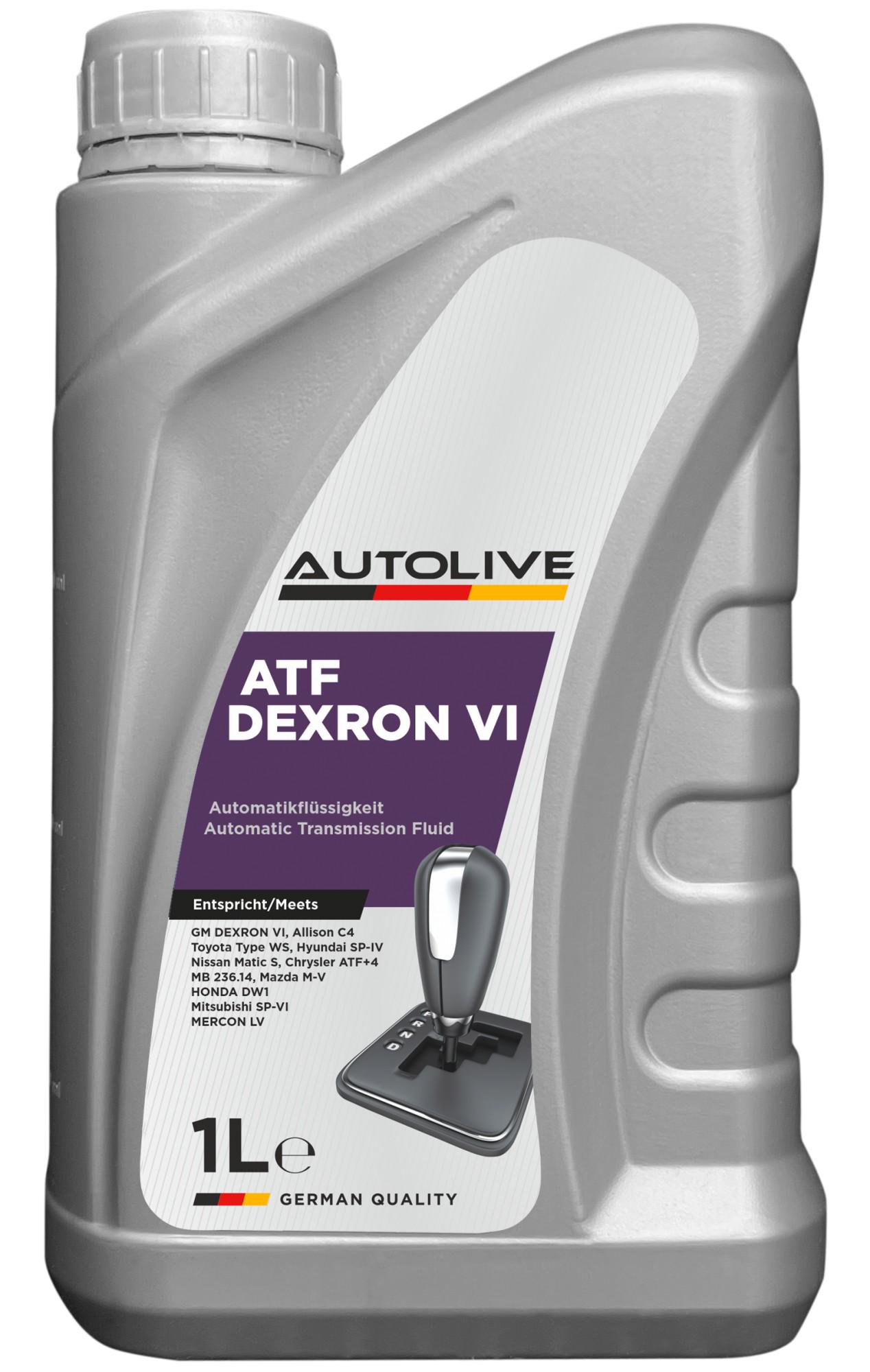 Трансмиссионное масло AUTOLIVE Dexron VI 1 л