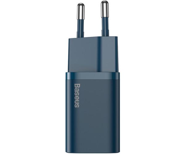 Пристрій зарядний мережевий Baseus Super Si CCSUP-B03 Type-C 20W Blue