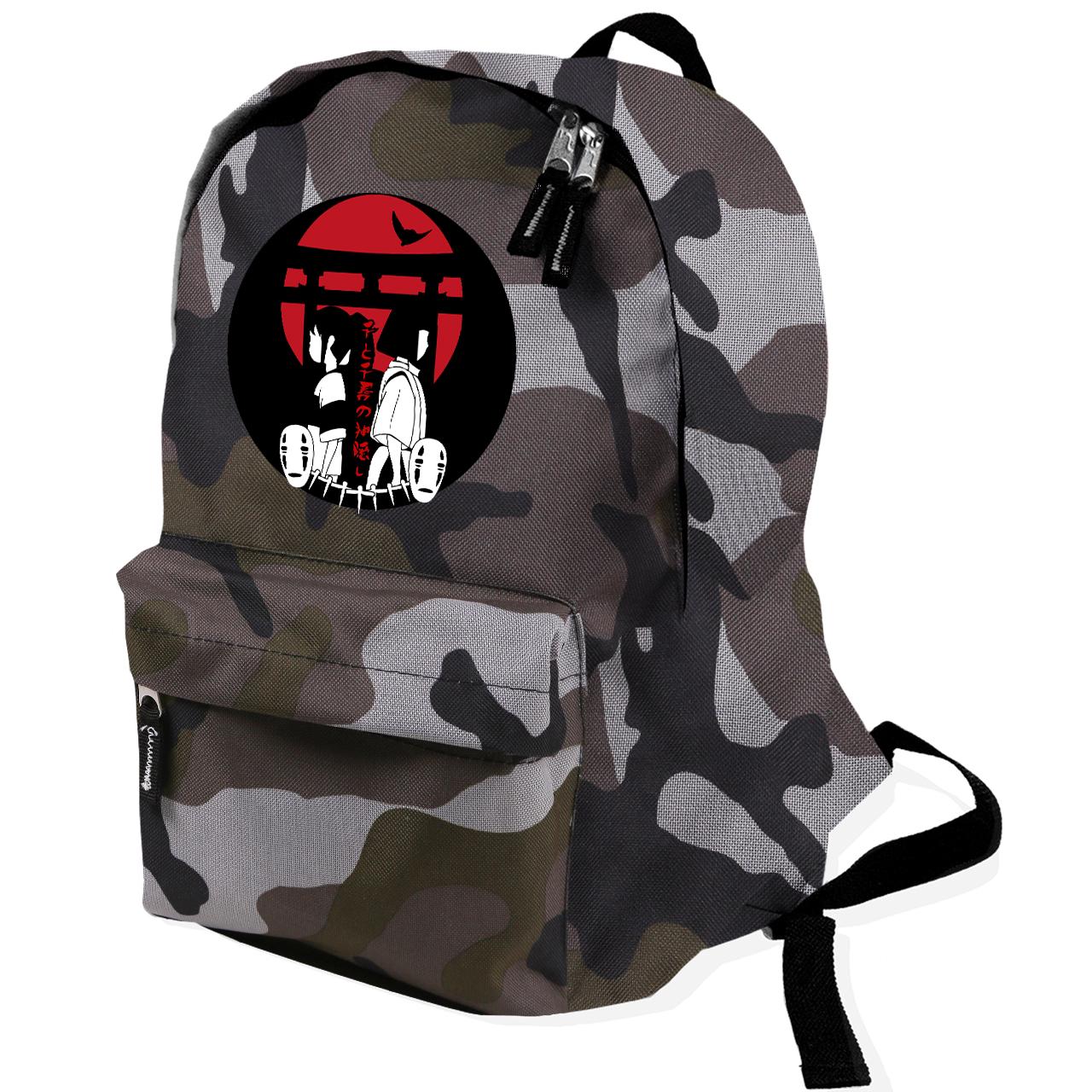 Рюкзак детский Тихиро Огино Сэн и Хаку Унесённые призраками Камуфляж (9263-2649-CG)