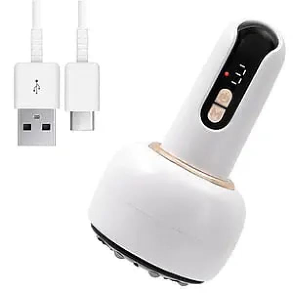 Массажер вакуумный/антицеллюлитный USB Белый (33588)