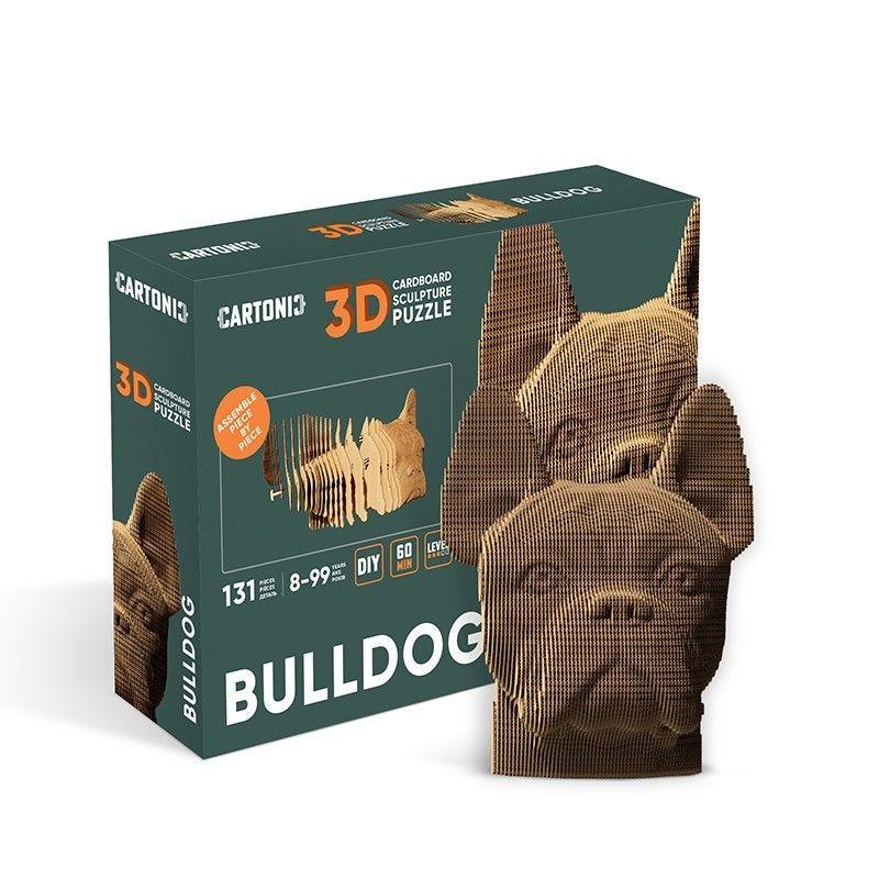 Конструктор картонний Cartonic 3D Puzzle Bulldog - фото 3